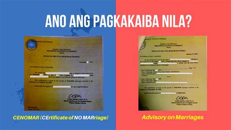 ano ang cenomar